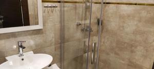 Koupelna v ubytování Hotel Yaman