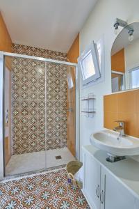 Koupelna v ubytování Casa Pureza