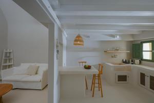 Setusvæði á Elements Cave Suites