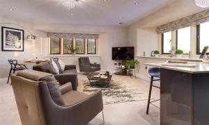 Posezení v ubytování Hygge at No 8