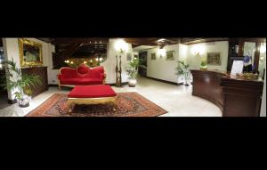 Posezení v ubytování Hotel Corona