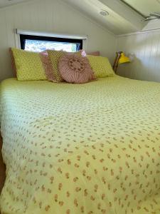 Letto o letti in una camera di Tiny House