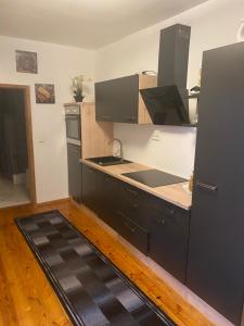 Kuchyňa alebo kuchynka v ubytovaní B&B bei Pepe Nero.