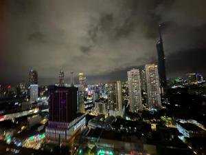 吉隆坡的住宿－One @ bukit Ceylon Kuala Lumpur City Center, Bukit Bintang，享有城市美景,