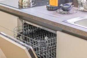 Kuchyň nebo kuchyňský kout v ubytování Tuscus Apartments