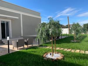 Zahrada ubytování B&B Mercadante