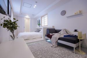 Sjónvarps- og/eða afþreyingartæki á Asakusa Designer Hotel YOSHII