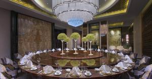 Restaurace v ubytování Wanda Vista Lanzhou