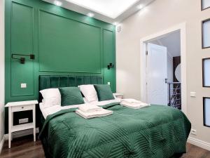 Ein Bett oder Betten in einem Zimmer der Unterkunft Baltic Home