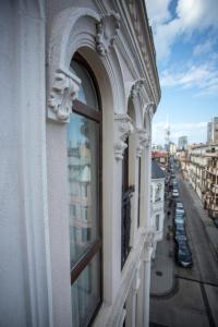 Nespecifikovaný výhled na destinaci Batumi nebo výhled na město při pohledu z hotelu