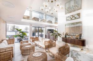 Villa Vis a Vis的休息区