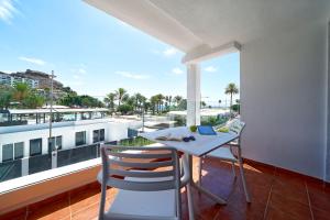 Balkón alebo terasa v ubytovaní Apartamentos Río Piedras