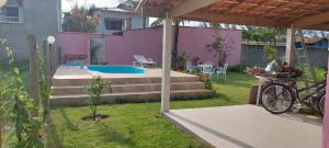Κήπος έξω από το Casa de Praia - LONG BEACH - Cabo Frio - Unamar