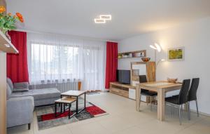 Posezení v ubytování Ferienpark Oberallgäu - FeWo "Klatschmohn" Hallenbad & Sauna & WLAN