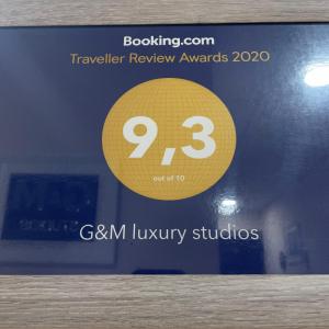 G&M Luxury Studios tanúsítványa, márkajelzése vagy díja