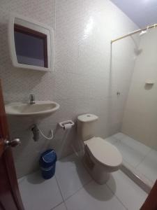 Ein Badezimmer in der Unterkunft Hotel CHAFO
