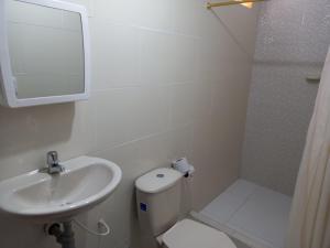 Ein Badezimmer in der Unterkunft Hotel CHAFO