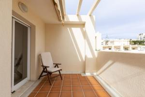 A balcony or terrace at Atico Lujoso