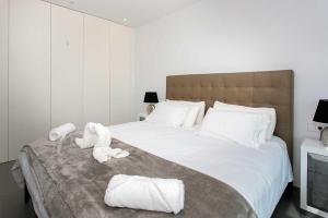 Posteľ alebo postele v izbe v ubytovaní CH Villa Skyline La Marquesa Golf (Ciudad Quesada)