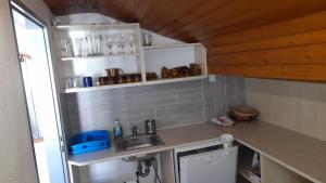 Küche/Küchenzeile in der Unterkunft Tolnaricum Apartments