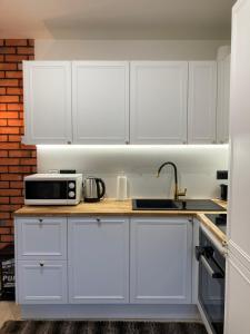 Kuchnia lub aneks kuchenny w obiekcie Apartament BB I na Kiepury