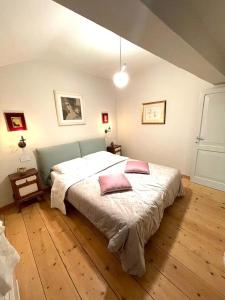 Uma cama ou camas num quarto em Villa Vitturi