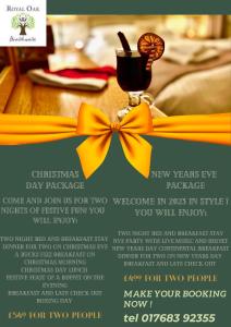 a flyer for a new jerusalem ashlaw retreat with a yellow bow at Royal Oak in Keswick