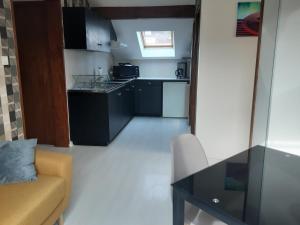 Kuchyň nebo kuchyňský kout v ubytování Appartement du parc + 6 fotografií