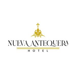 a hotel logo with the title luxury hotel logo at Hotel Nueva Antequera in Oaxaca City