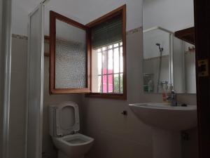 Koupelna v ubytování Casa Rural La Colina