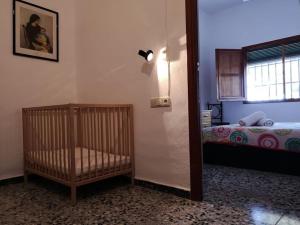 Postel nebo postele na pokoji v ubytování Casa Rural La Colina