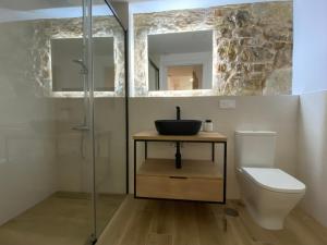 A bathroom at Morada Atlántica