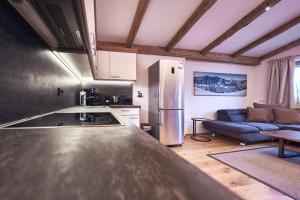 Kuchyň nebo kuchyňský kout v ubytování Haus Josef-Herold-Straße 17a