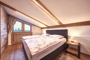 Postel nebo postele na pokoji v ubytování Haus Josef-Herold-Straße 17a