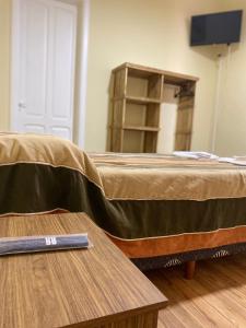 Krevet ili kreveti u jedinici u okviru objekta Hosteria San Martin