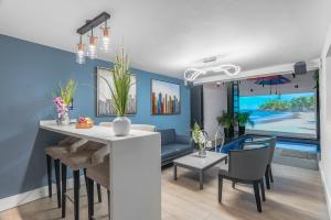 Posezení v ubytování Viktory Boutique Hotel