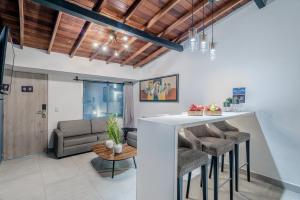 Posezení v ubytování Viktory Boutique Hotel