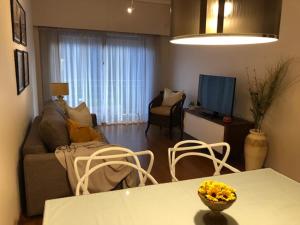 Χώρος καθιστικού στο LISBOA Departamento Premium