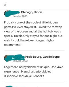 Fotografie z fotogalerie ubytování la tête dans les nuages v destinaci Basse-Terre