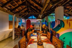 Restaurace v ubytování Zostel Plus Wayanad