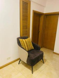 Un lugar para sentarse en Elegant 3 bedrooms apartment ikoyi
