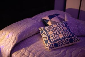 Ένα ή περισσότερα κρεβάτια σε δωμάτιο στο Bed&Dreams in Salento - Bilocale deluxe con vasca idromassaggio