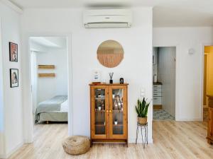 Postel nebo postele na pokoji v ubytování Encantador apartamento en Tossa de Mar