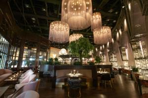 ห้องอาหารหรือที่รับประทานอาหารของ Al Gassar Resort