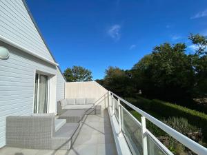 Balkón alebo terasa v ubytovaní Superbe appartement terrasse, proche de la plage