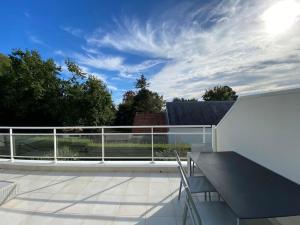 Balkón alebo terasa v ubytovaní Superbe appartement terrasse, proche de la plage