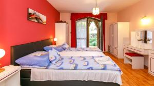 Posteľ alebo postele v izbe v ubytovaní Steinhaus Bed & Breakfast