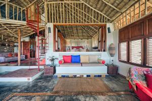 Postel nebo postele na pokoji v ubytování Eco Casa Algana