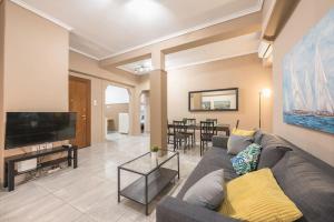 TV a/nebo společenská místnost v ubytování Pegasus Apartment