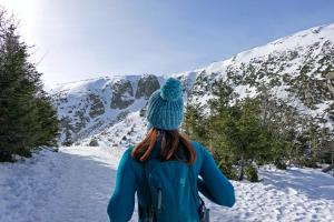 Apartament Malinowy Zakątek Triventi Mountain Residence v zime